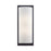 Livex Brenton 2Lt ADA Sconce, Black/Hand Crafted Off-White Fabric - 50861-04