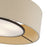 Livex Ellsworth 3Lt Large Semi-Flush, Bronze/Parchment Hardback