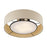 Livex Ellsworth 4Lt Large Semi-Flush, Bronze/Parchment Hardback