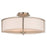 Livex Wesley Ceiling Mount, Off-White Hardback