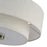 Livex Monroe 2Lt 8" Semi-Flush, Brass/Oatmeal/White
