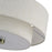Livex Monroe 3Lt 8" Semi-Flush, Brass/Oatmeal/White