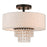 Livex Lighting Carlisle Flush Mount, English Bronze