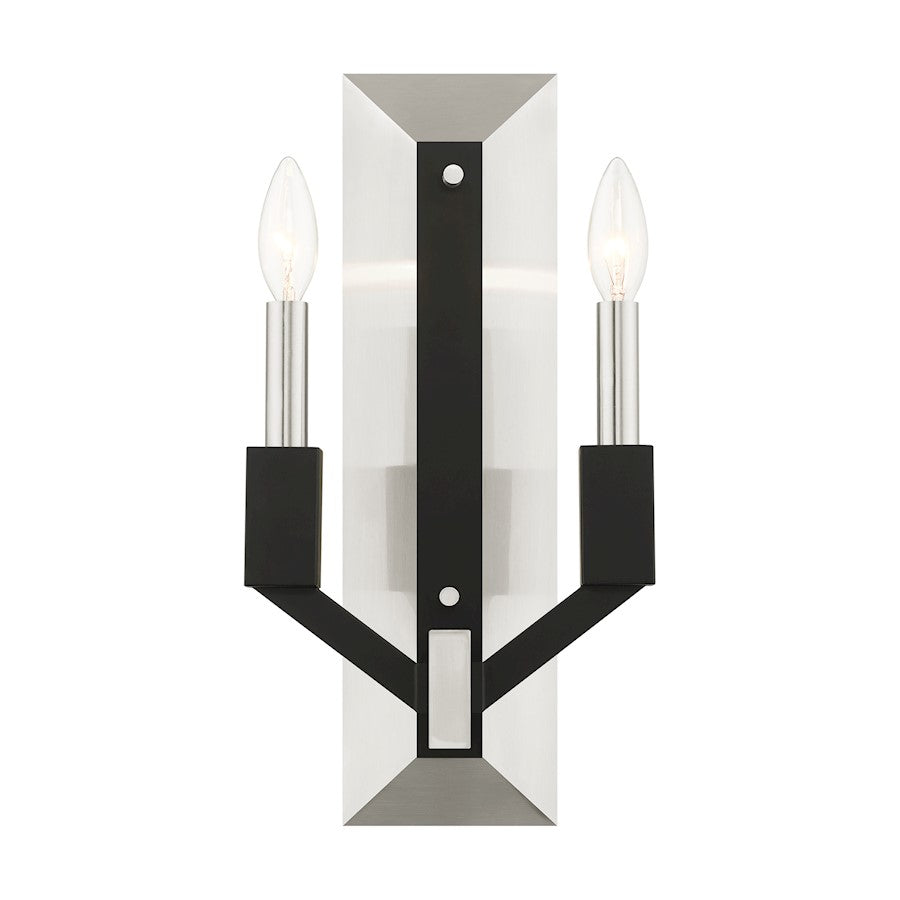 Livex Beckett 2 Light ADA Double Sconce