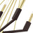 Livex Beckett 4 Light Mini Chandelier, Satin Brass