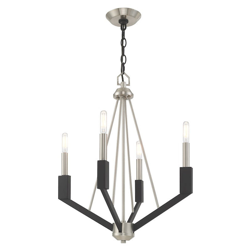 Livex Lighting Beckett 4 Light Mini Chandelier