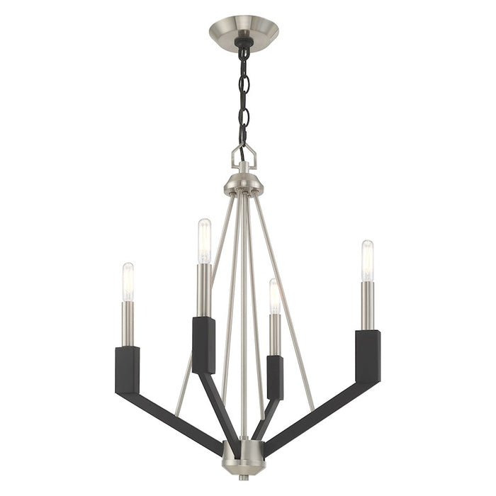 Livex Lighting Beckett 4 Light Mini Chandelier