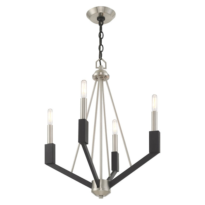 Livex Lighting Beckett 4 Light Mini Chandelier