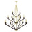 Livex Beckett 18 Light Foyer Chandelier, Satin Brass