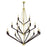 Livex Beckett 18 Light Foyer Chandelier, Satin Brass