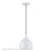 Livex Bolita Lt LED Pendant, White/Nickel/White Aluminum/White - 51472-03
