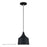 Livex Bolita Lt LED Pendant, Black/Nickel/Black Aluminum/White - 51472-04