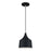 Livex Bolita Lt LED Pendant, Black/Nickel/Black Aluminum/White