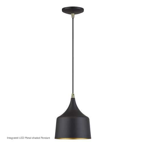 Livex Bolita Lt LED Pendant, Bronze/Brass/Bronze Aluminum/Gold - 51472-07