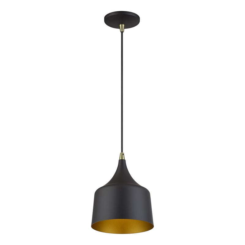 Livex Bolita Lt LED Pendant, Bronze/Brass/Bronze Aluminum/Gold