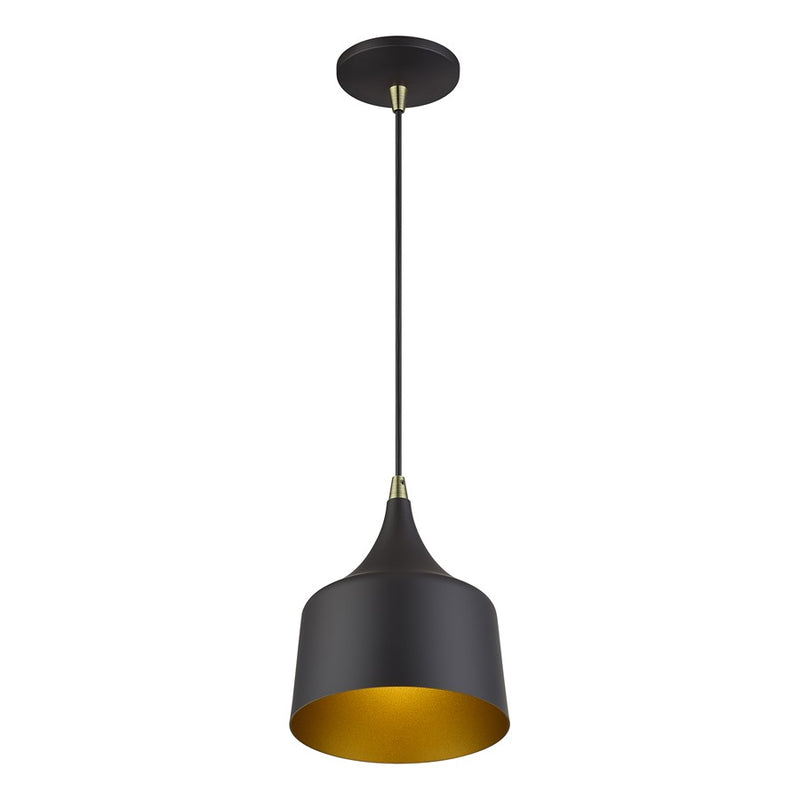Livex Bolita Lt LED Pendant, Bronze/Brass/Bronze Aluminum/Gold
