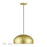 Livex Domma 1Lt 14" Dia Pendant, Gold/Polished Brass/Gold/White - 51515-33