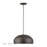 Livex Domma 1Lt 14" Dia Pendant, Bronze/Brass/Bronze/White - 51515-92