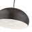 Livex Domma 1Lt 14" Dia Pendant, Bronze/Brass/Bronze/White