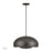 Livex Domma 3Lt Pendant, Bronze/Brass Accents/Bronze/Shiny White - 51516-92