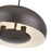 Livex Domma 3Lt Pendant, Bronze/Brass Accents/Bronze/Shiny White
