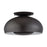 Livex Domma 3Lt Large Semi-Flush, Bronze/Bronze Steel/Shiny White
