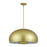 Livex Domma 4Lt Pendant, Soft Gold/Soft Gold Steel/Shiny White