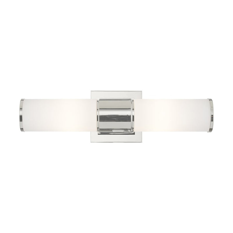 Livex Weston 2 Light ADA 16.5" Sconce/Bath Vanity, Opal
