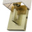 Livex Monroe 1Lt ADA Sconce, Brass/Oatmeal/White