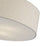 Livex Monroe 4Lt 18" Dia Semi-Flush, Brass/Oatmeal/White