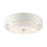 Livex Meridian 5 Light Semi Flush Mount, Brass