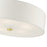 Livex Meridian 5 Light Semi Flush Mount, Satin Brass