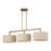 Livex Bellingham 3Lt Extra Large Chandelier, Gold/Parchment Hardback
