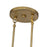 Livex Bellingham 3Lt Extra Large Chandelier, Gold/Parchment Hardback