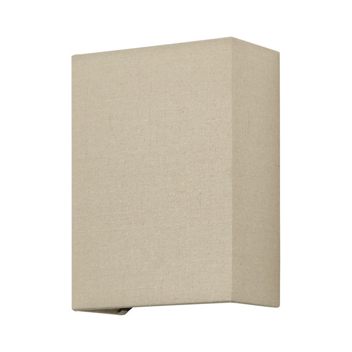 Livex Summit 1Lt ADA Sconce, Bronze/Parchment Hardback/White