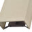 Livex Summit 1Lt ADA Sconce, Bronze/Parchment Hardback/White