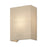 Livex Summit 1Lt ADA Sconce, Gold/Parchment Hardback/White
