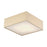 Livex Summit 4Lt Large Semi-Flush, Bronze/Parchment Hardback/White