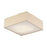 Livex Summit 4Lt Large Semi-Flush, Gold/Parchment Hardback/White