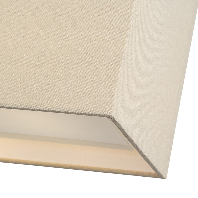 Livex Summit 4Lt Large Chandelier, Bronze/Parchment Hardback/White