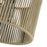Livex Acordia 1Lt Small Semi-Flush, Bronze/Gold Polyester