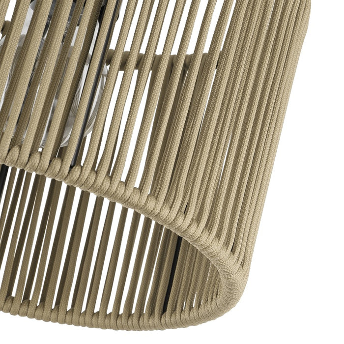 Livex Acordia 1Lt Small Semi-Flush, Bronze/Gold Polyester