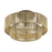 Livex Acordia 3Lt Large 10" Semi-Flush, Bronze/Gold Polyester