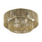 Livex Acordia 4Lt Extra Large Semi-Flush, Bronze/Gold Polyester