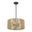 Livex Acordia 3Lt Pendant Chandelier, Bronze/Venetian Gold Polyester