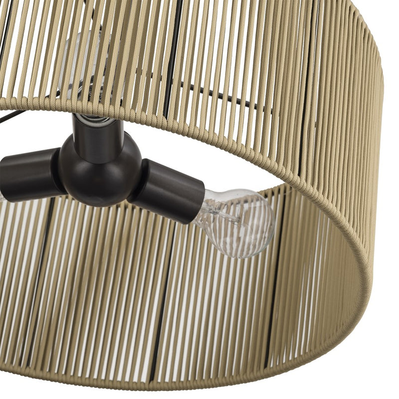 Livex Acordia 3Lt Pendant Chandelier, Bronze/Venetian Gold Polyester