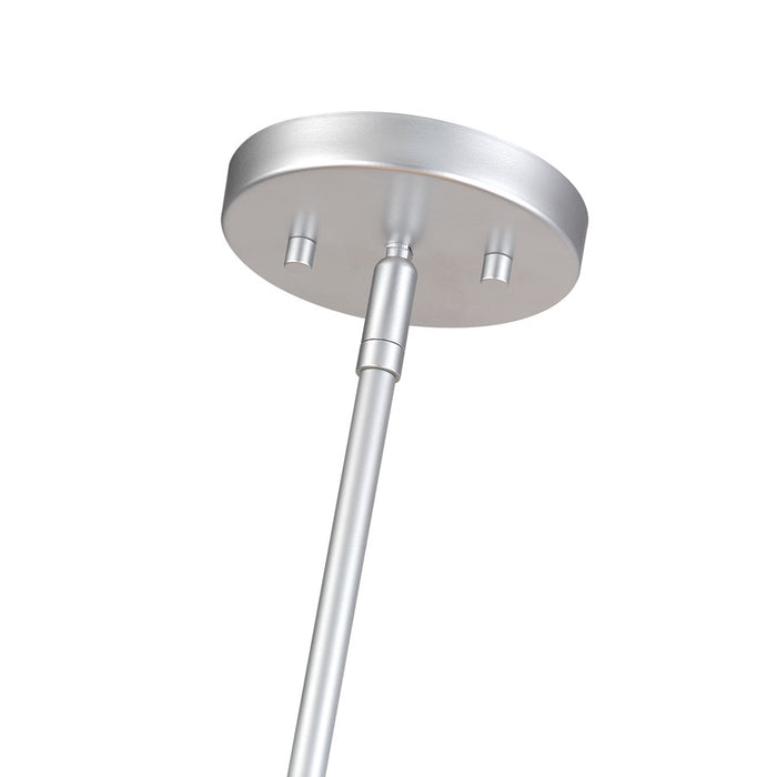 Livex Acordia 4Lt Pendant Chandelier, Painted Nickel/Gold Polyester