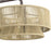 Livex Florell 3Lt Extra Large Chandelier, Bronze/Gold Polyester