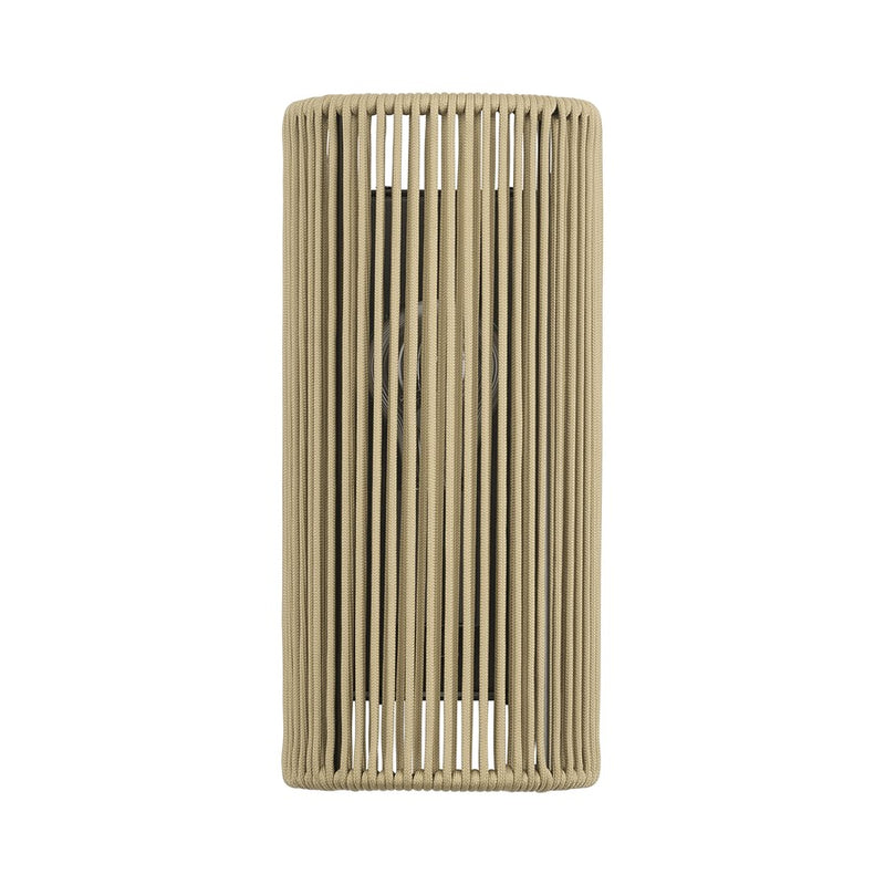 Livex Acordia 1Lt ADA 5" Sconce, Bronze/Venetian Gold Polyester Rope