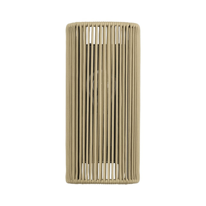 Livex Acordia 1Lt ADA 5" Sconce, Bronze/Venetian Gold Polyester Rope